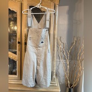 RVT Vintage Beige Overalls